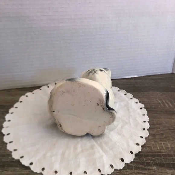 Vtg Ceramic Cat Planter - Picture 3 of 13